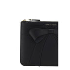Comme Des Garçons Black Calf Leather Bos Taurus Wallet