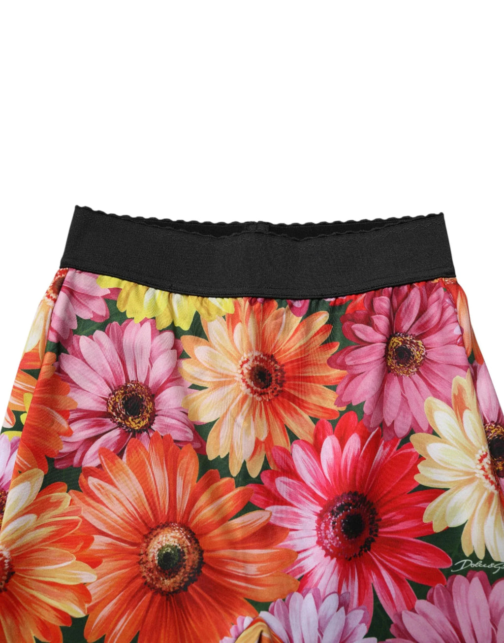 Dolce & Gabbana Multicolor Floral Leggings StretchWaist Pants - Zeiniez