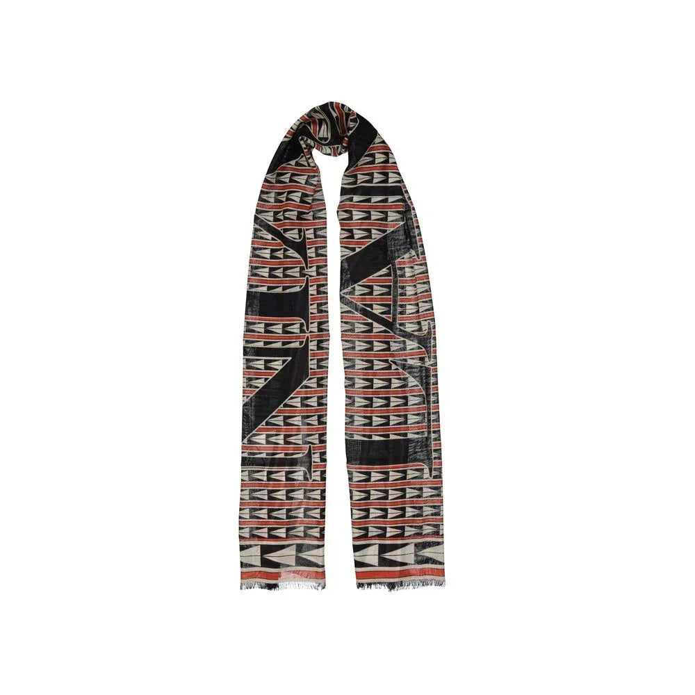 Lanvin Black Wool Scarf - Zeiniez