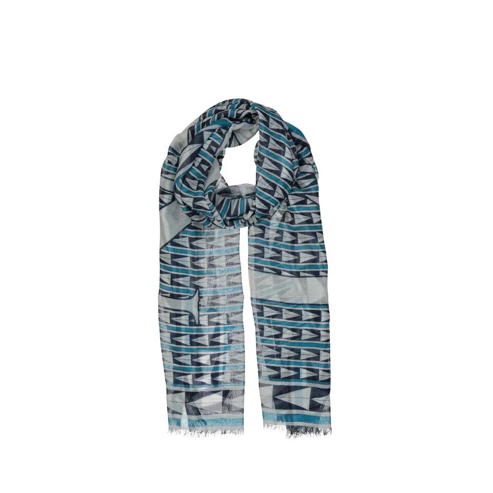 Lanvin Blue Wool Scarf - Zeiniez