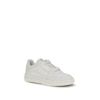 Valentino Garavani White Calf Leather Bos Taurus Low Top Sneakers