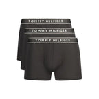 Tommy Hilfiger Black Cotton Men's Boxer Short - Zeiniez