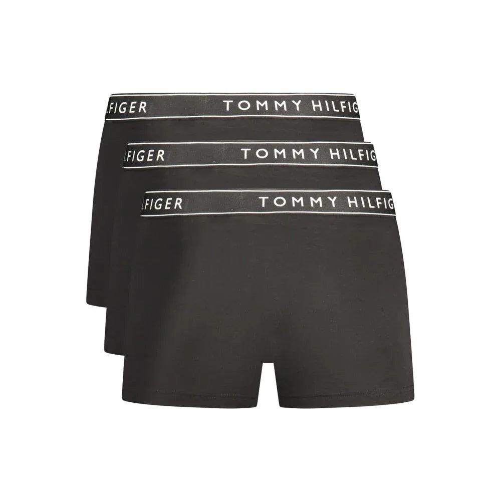 Tommy Hilfiger Black Cotton Men's Boxer Short - Zeiniez