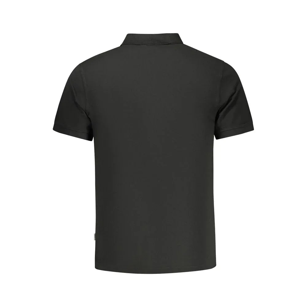Pepe Jeans Black Cotton Men's Polo Shirt - Zeiniez