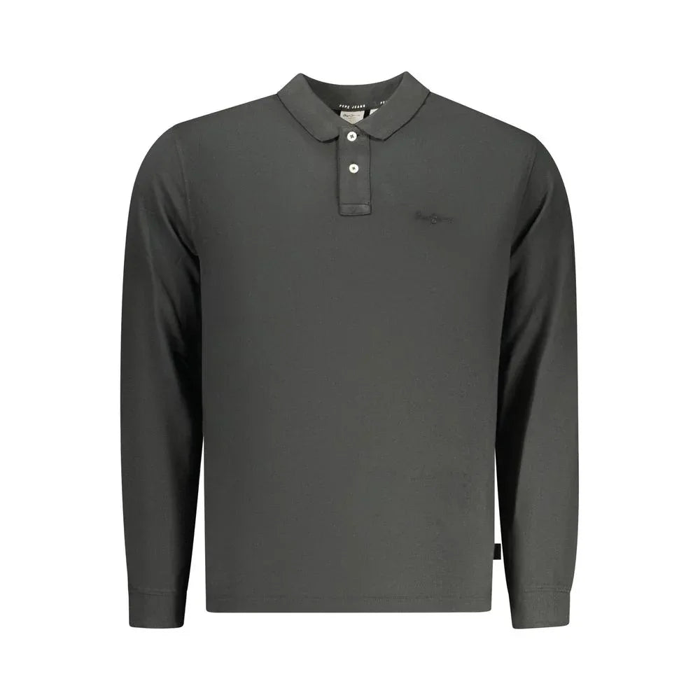 Pepe Jeans Black Cotton Men Polo Shirt - Zeiniez
