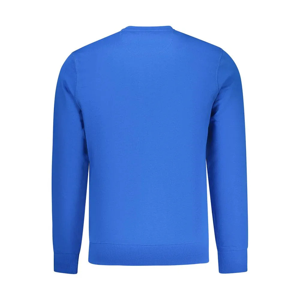 North Sails Blue Cotton Mens Sweatshirt - Zeiniez