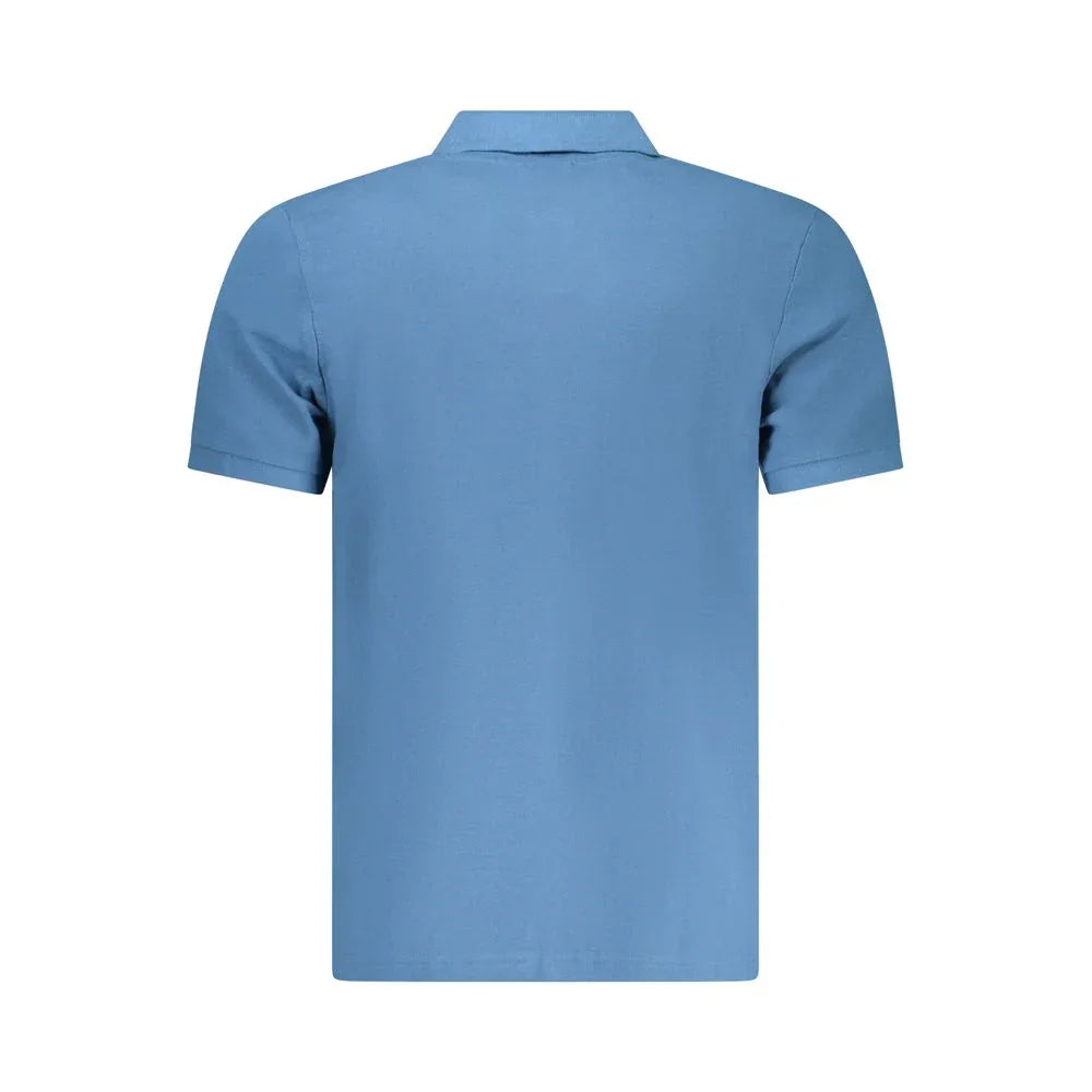 North Sails Blue Cotton Men Polo Shirt - Zeiniez