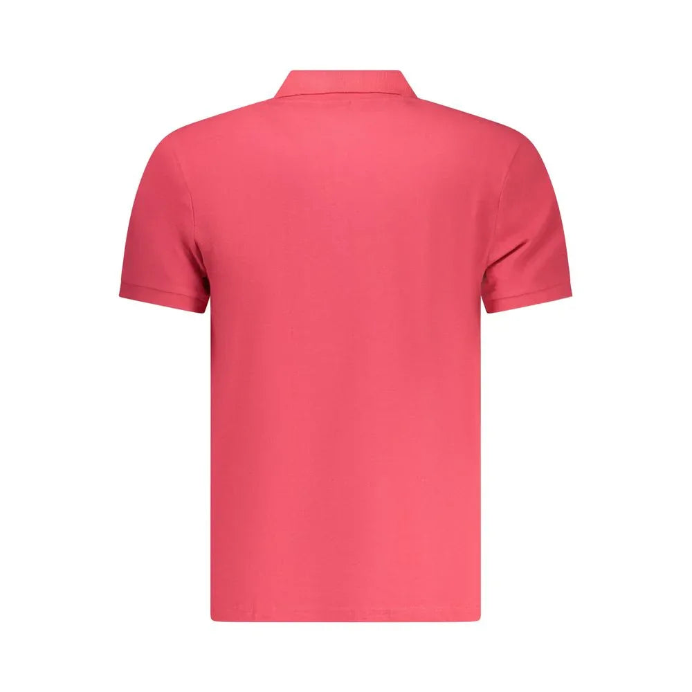 North Sails Red Cotton Men Polo Shirt - Zeiniez