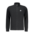North Sails Black Cotton Men Sweatshirt
