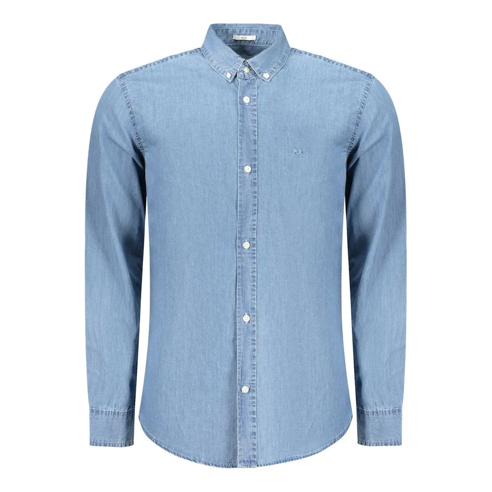 Pepe Jeans Azzurro Cotton Men Shirt - Zeiniez