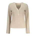 Guess Jeans Beige Polyester Women Sweater