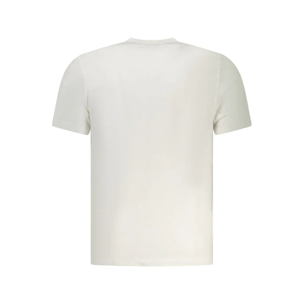 North Sails White Cotton Men T-Shirt - Zeiniez