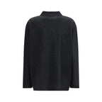Lisa Yang Gray Cotton Sweatshirt - Zeiniez