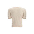 Lisa Yang Beige Cashmere Cardigan - Zeiniez