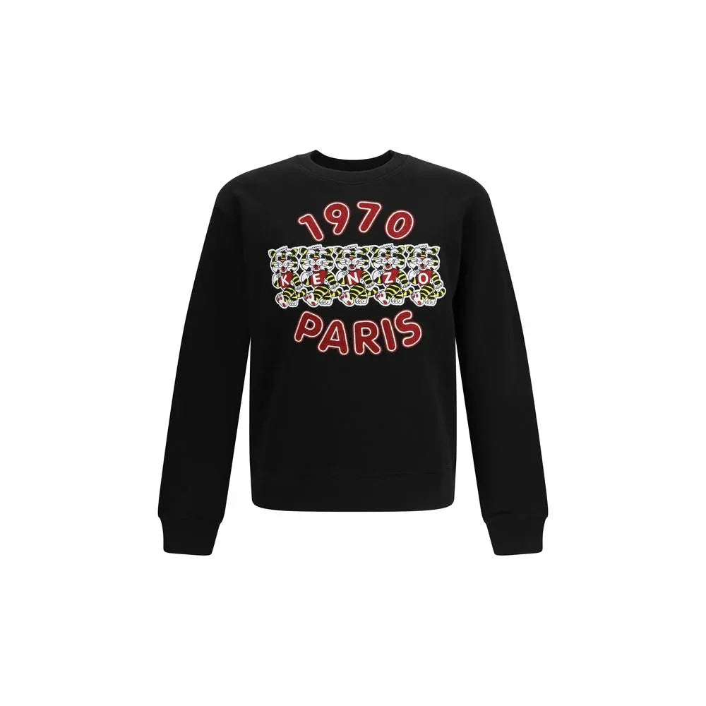 Kenzo Black Cotton Sweatshirt - Zeiniez