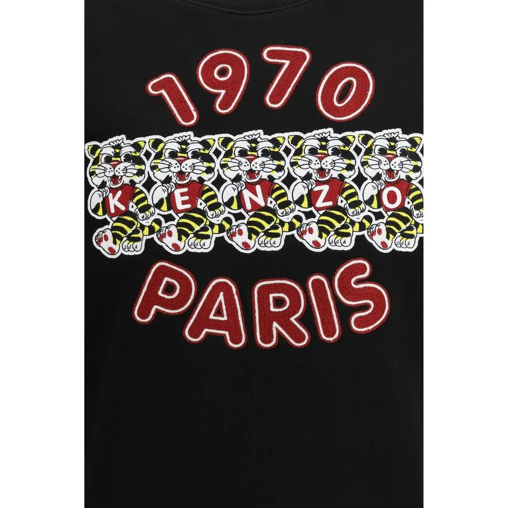 Kenzo Black Cotton Sweatshirt - Zeiniez
