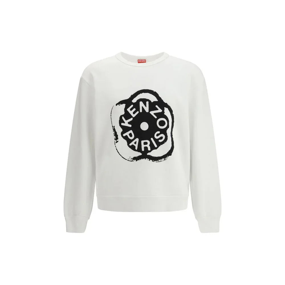 Kenzo White Cotton Sweatshirt - Zeiniez