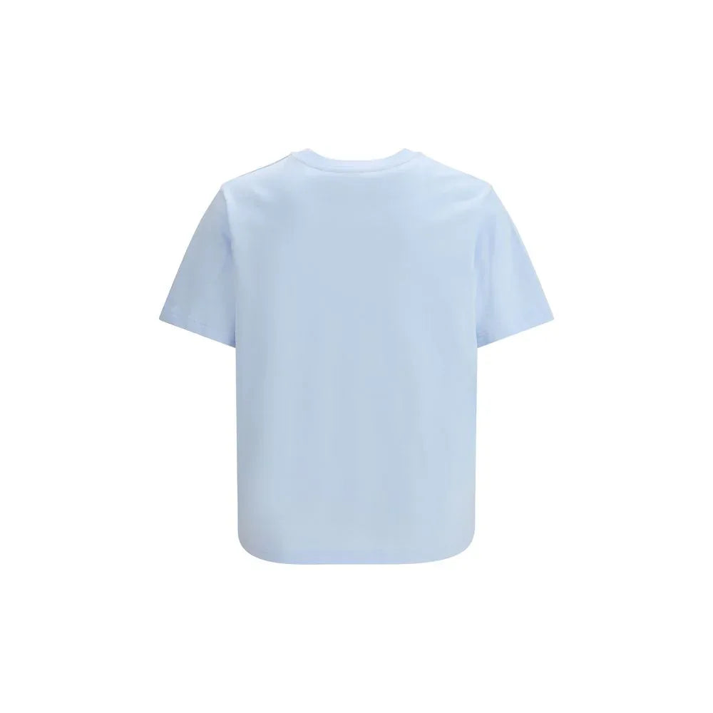 Casablanca Blue Cotton T-Shirt - Zeiniez