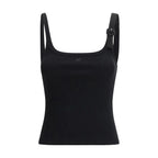 Courrèges Black Cotton Top - Zeiniez