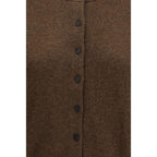 Lisa Yang Brown Cashmere Cardigan - Zeiniez