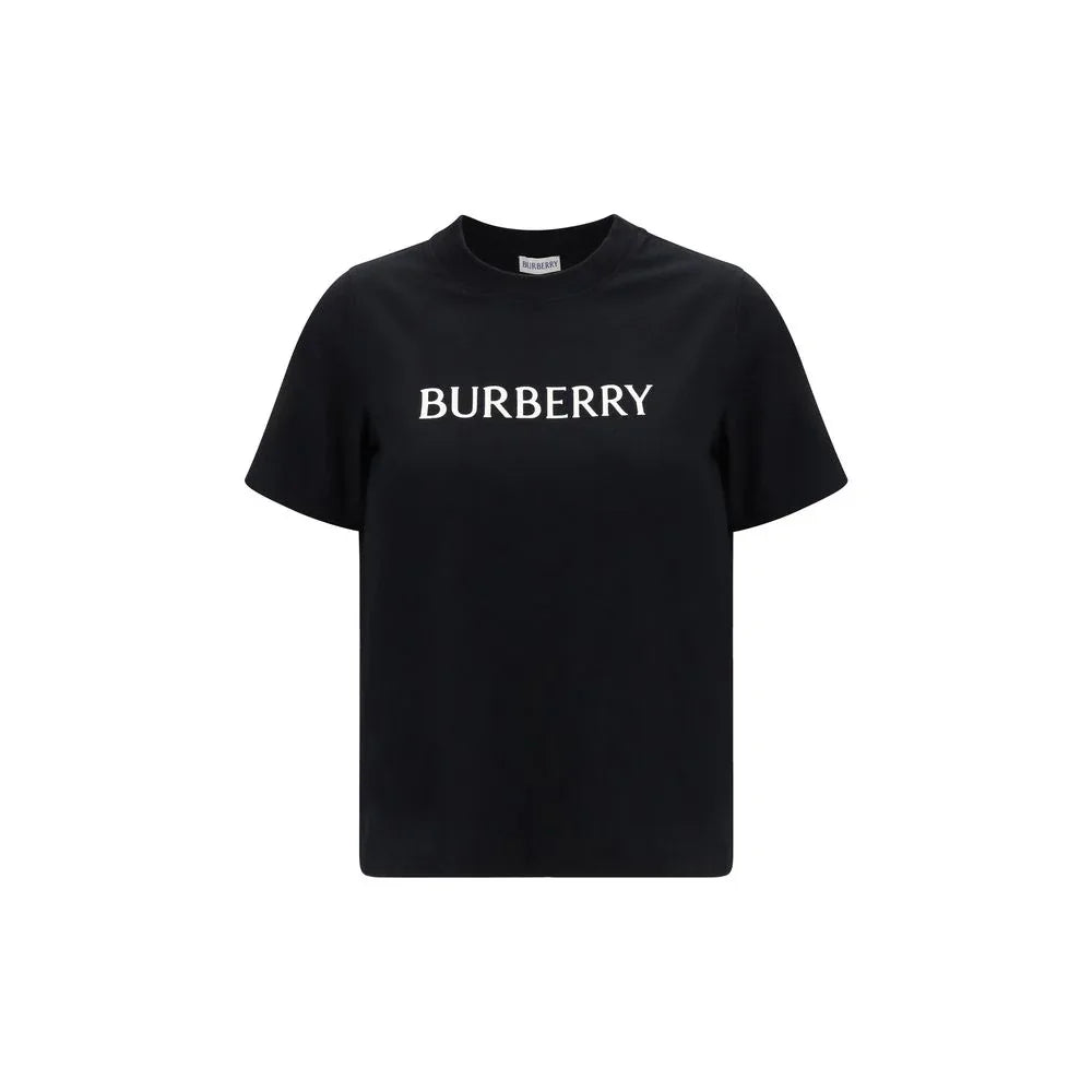Burberry Black Cotton T-Shirt - Zeiniez
