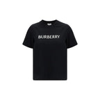 Burberry Black Cotton T-Shirt - Zeiniez