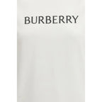 Burberry White Cotton T-Shirt - Zeiniez