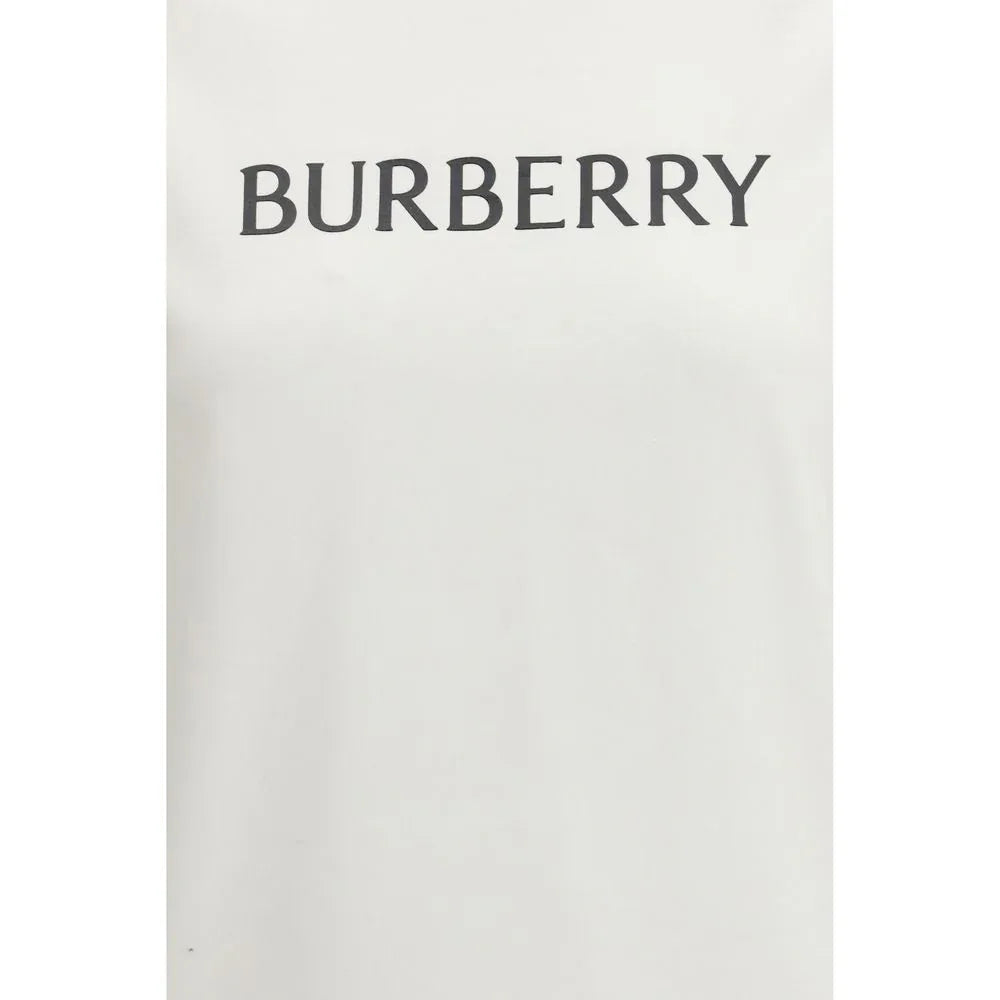 Burberry White Cotton T-Shirt - Zeiniez