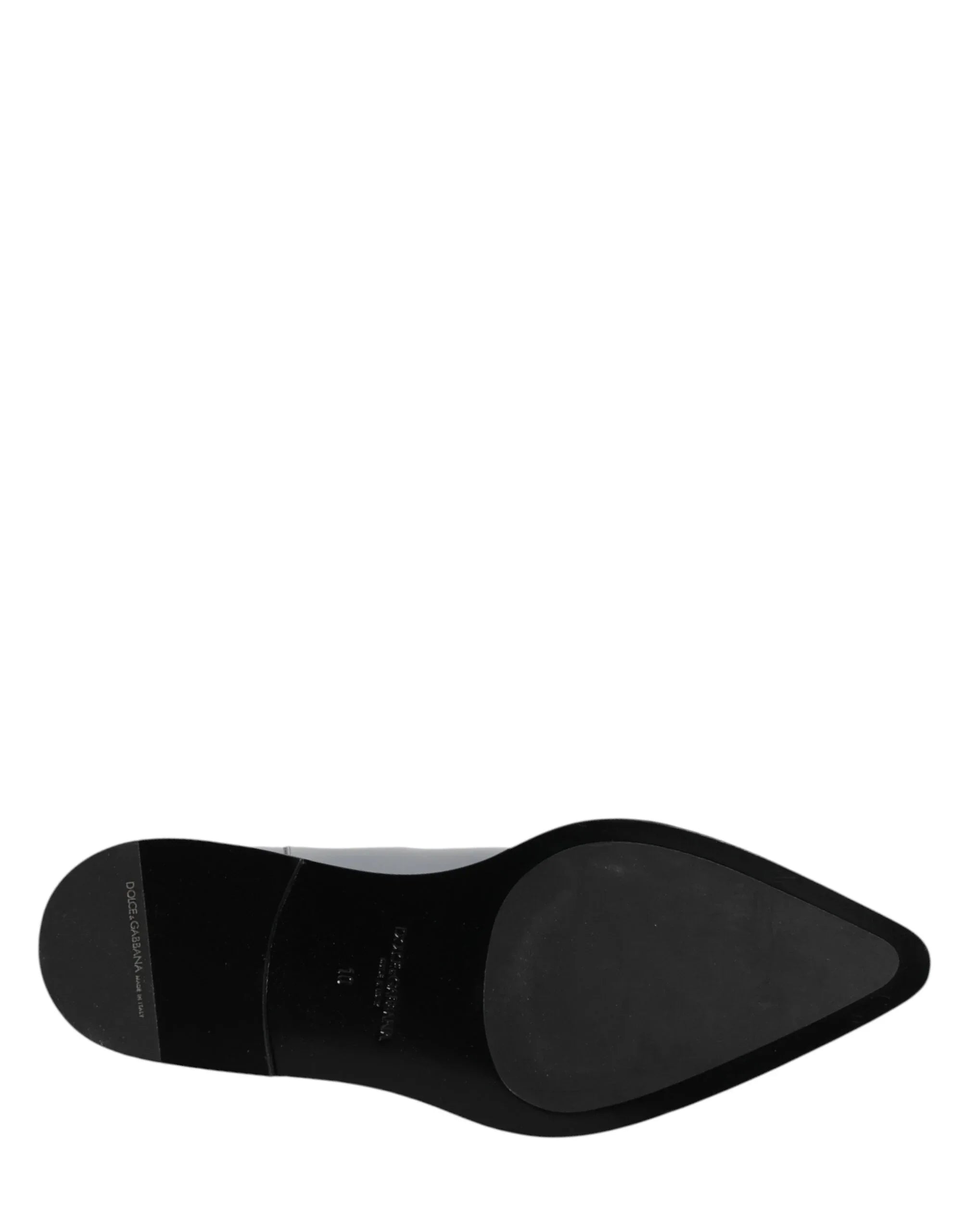 Dolce & Gabbana Light Gray Chelsea Short Ankle Boots Shoes - Zeiniez