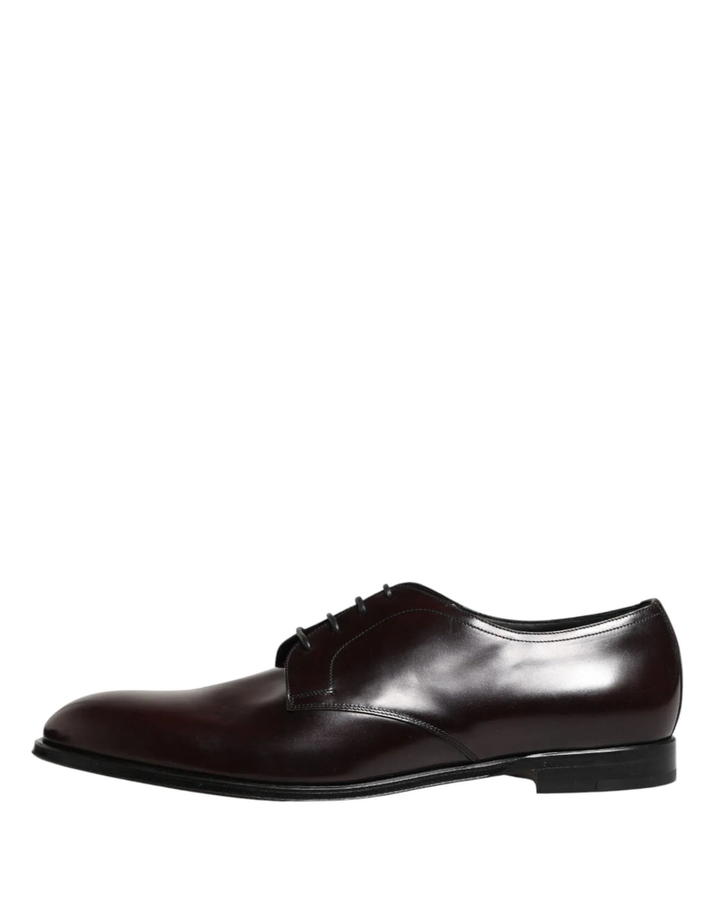 Dolce & Gabbana Black Lace Up Leather Dress Derby Men Shoes - Zeiniez