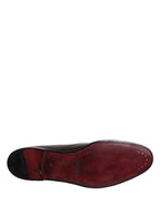 Dolce & Gabbana Black Lace Up Leather Dress Derby Men Shoes - Zeiniez