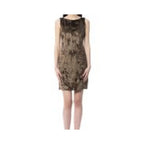 BYBLOS Brown Viscose Casual Dress - Zeiniez