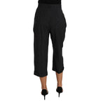 Dolce & Gabbana Black Cotton Pants - Zeiniez