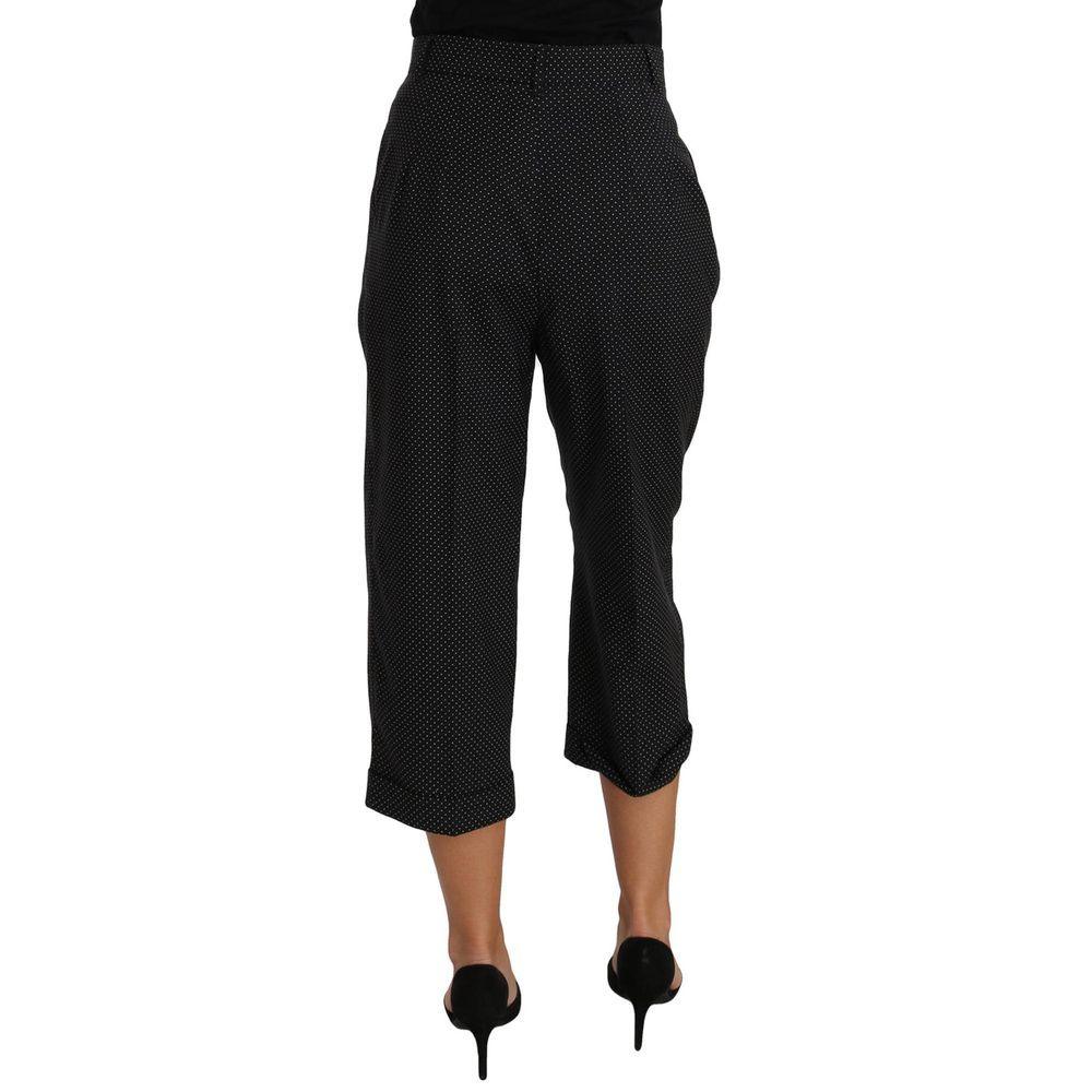 Dolce & Gabbana Black Cotton Pants - Zeiniez