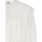 Isabel Marant White Viscose Top - Zeiniez