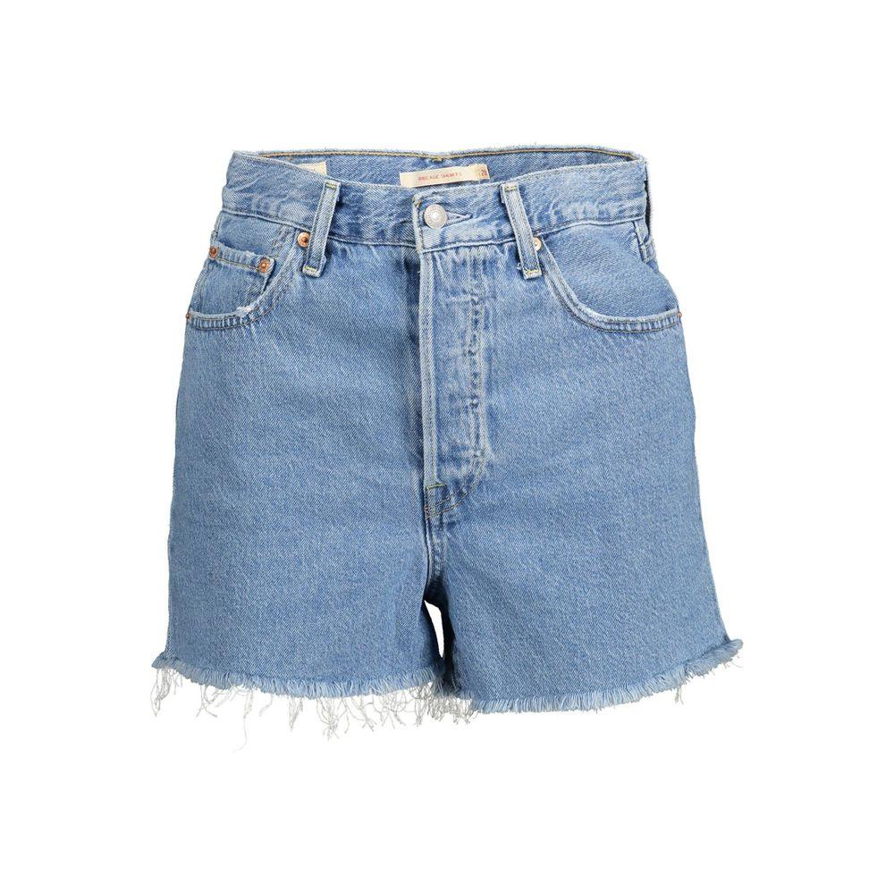 Levi's Light Blue Denim Shorts - Zeiniez