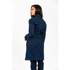 Gas Blue Cotton Denim Jacket