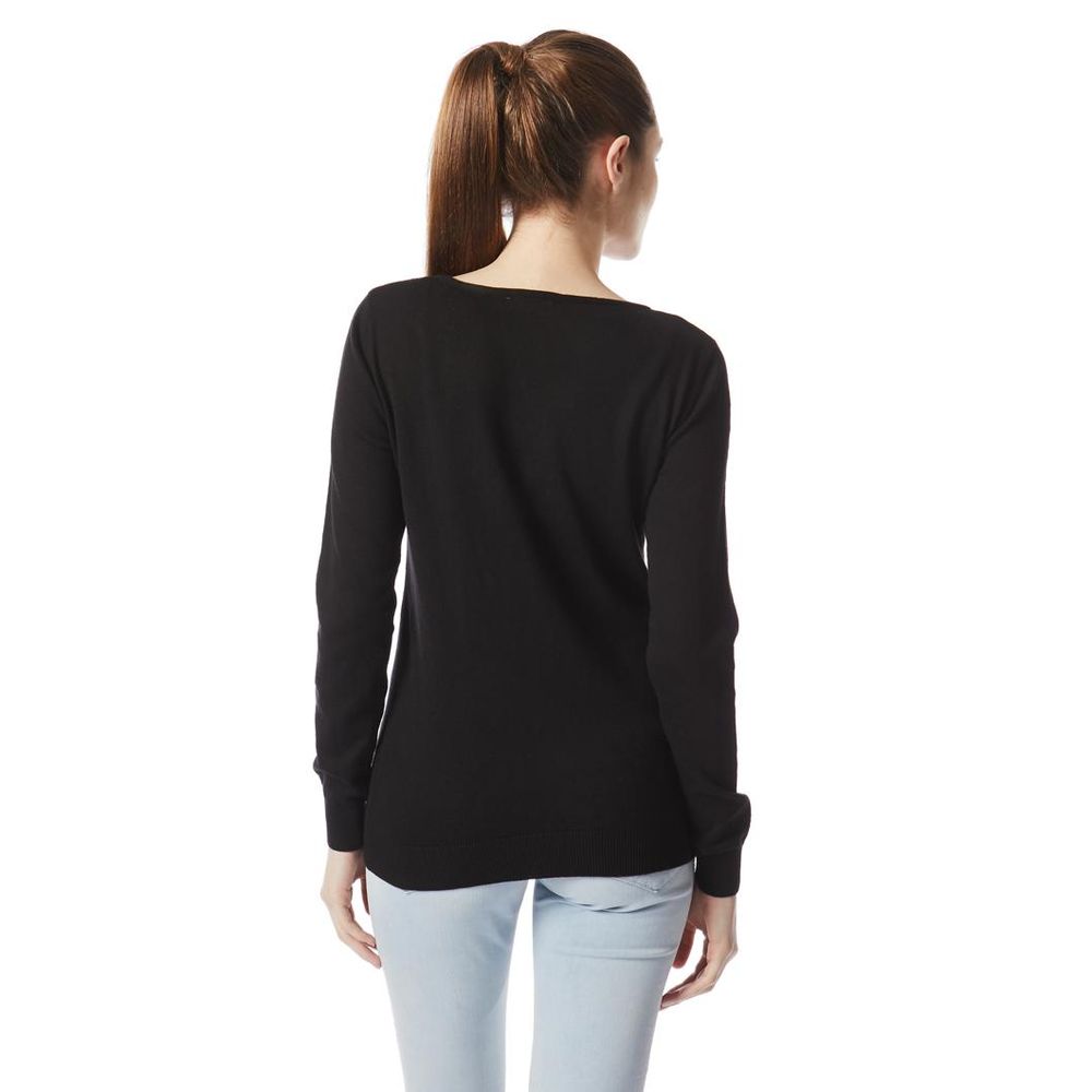 Gas Black Cashmere Sweater