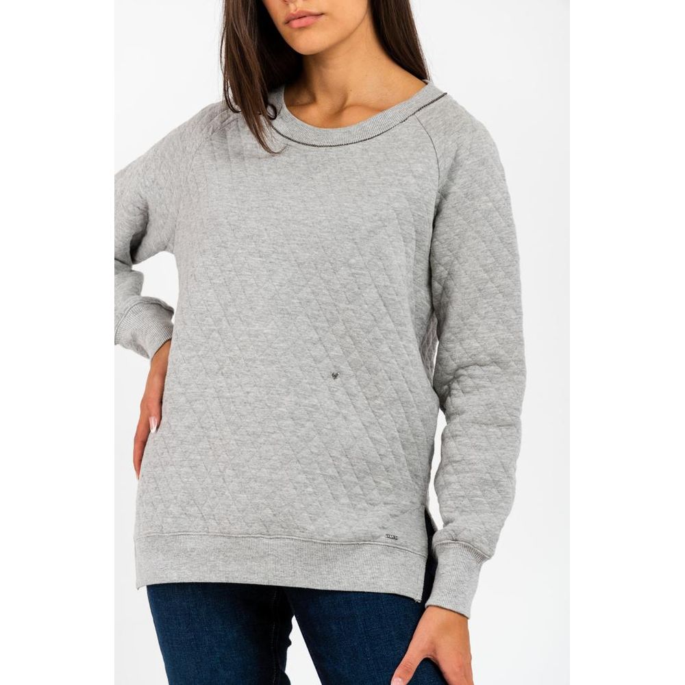 Gas Gray Cotton Sweatshirt