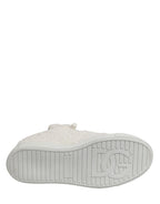 Dolce & Gabbana White Faux Shearling Low Top Sneakers Shoes - Zeiniez