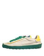 Dolce & Gabbana Multicolor Old Runner Lace Up Sneakers Shoes - Zeiniez