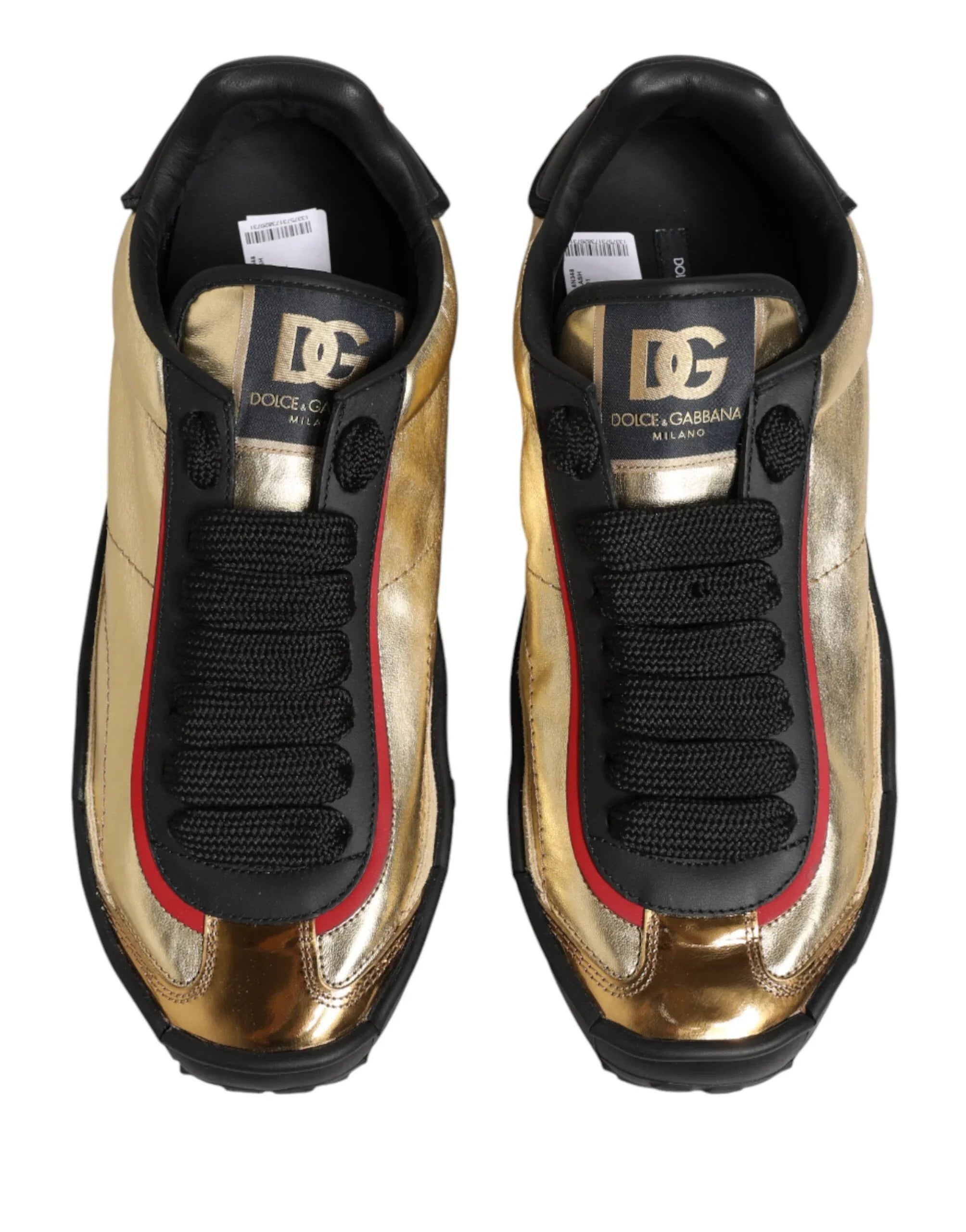 Dolce & Gabbana Multicolor Old Runner Lace Up Sneakers Shoes - Zeiniez