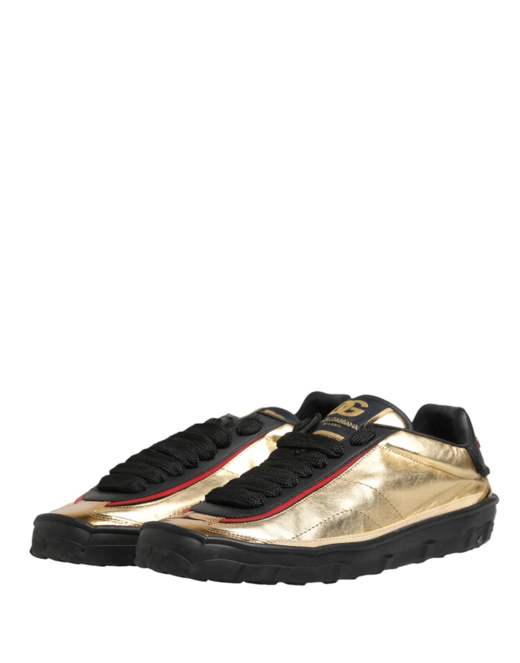 Dolce & Gabbana Multicolor Old Runner Lace Up Sneakers Shoes - Zeiniez