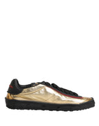 Dolce & Gabbana Multicolor Old Runner Lace Up Sneakers Shoes - Zeiniez