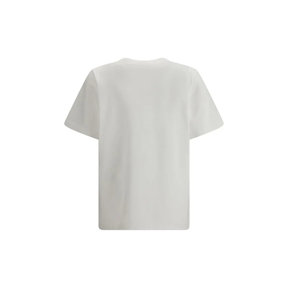 Casablanca White Cotton T-Shirt - Zeiniez