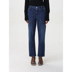 PINKO Blue Denim Straight-Leg Jeans - Zeiniez