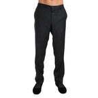Dolce & Gabbana Gray Cotton Dress Pants - Zeiniez