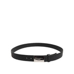 Dolce & Gabbana Black Calfskin Regular Belt