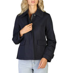 Geox Blue Polyester Bomber - Zeiniez