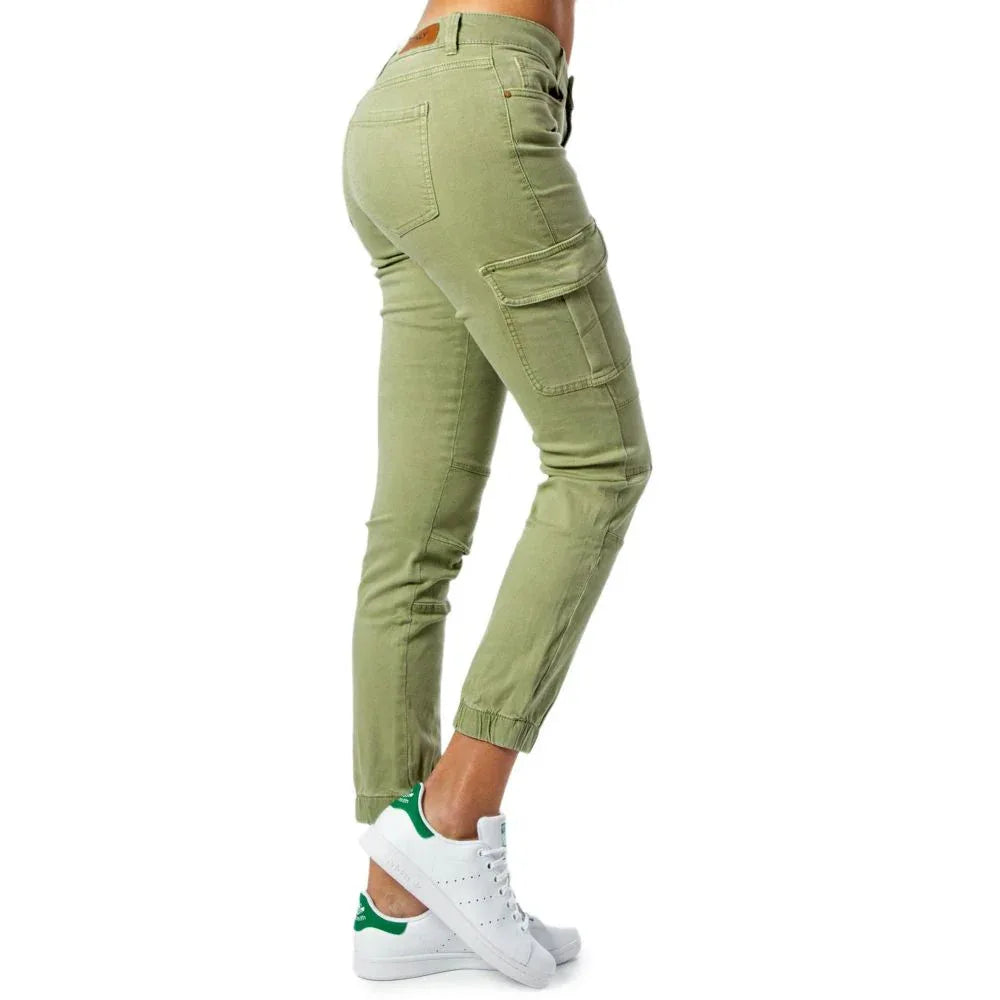Only Bicolor Cotton Cargo Pants - Zeiniez